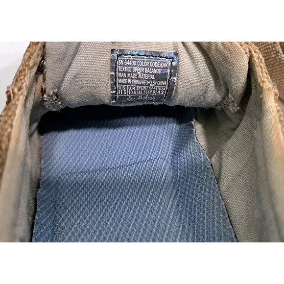 SKECHERS Men's 11.5 Relaxed Fit Define Soden Khaki Canvas Distressed Casual - Picture 9 of 11